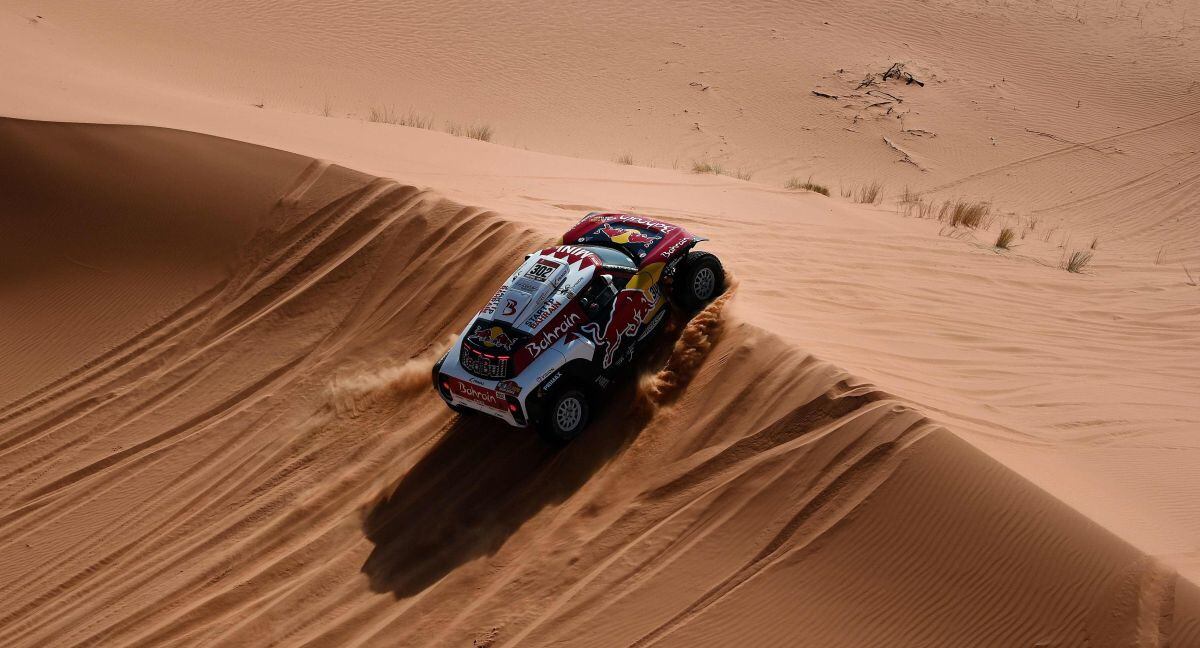 Stéphane Peterhansel viene de ganar la Etapa 4 del Dakar 2020. (AFP)