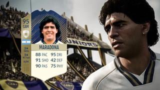 ¡Maradona contra FIFA 18! EA Sports en problemas por polémica imagen en el videojuego
