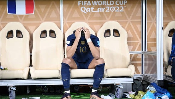 Kylian Mbappé quedó cerca de ganar su segunda Copa del Mundo. (Foto: Getty Images)