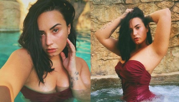 Demi Lovato sorprende con nuevas fotografías en traje de baño sin photoshop. (Foto: Instagram)