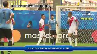 Selección Peruana:la 'guapeada' de Paolo Guerrero a Christian Cueva durante el partido con Uruguay [VIDEO]