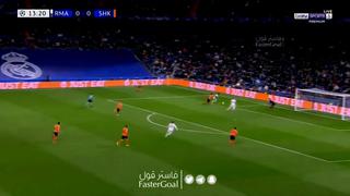 Mil goles en Champions: ‘Vini’ asiste y Benzema anota el 1-0 del Real Madrid vs. Shakhtar [VIDEO]