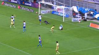 Las ‘Águilas’ no paran: gol de Álvaro Fidalgo para el 4-1 de América sobre Puebla [VIDEO]