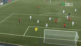 ¡Pinta para goleada! Jesús Navas anotó el 2-0 de España contra Islas Feroe por Clasificatorias a la Euro 2020 [VIDEO]