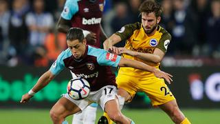 Con 'Chicharito' Hernández: West Ham United perdió 3-0 ante Brighton por fecha 9 de la Premier League