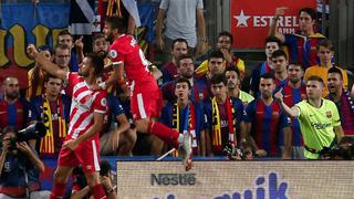 Silencio en el Camp Nou: Stuani y el doblete para darle vuelta al marcador en el Barcelona vs. Girona