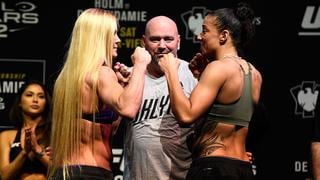Holly Holm vs De Randamie: así fue su último careo previo al UFC 208