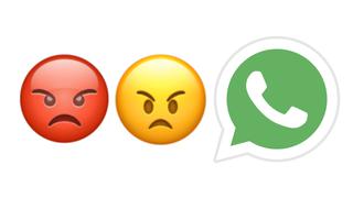Por qué hay dos caras enojadas en WhatsApp y cuáles son sus significados