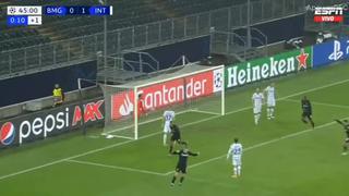 Lo sufre el Real Madrid: el gol de Plea para Borussia que iguala el partido con Inter de Milán [VIDEO]