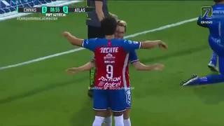 Qué calidad: Juan José Macías marcó un golazo para el 1-0 de Chivas sobre Atlas por la Copa GNP de México [VIDEO]