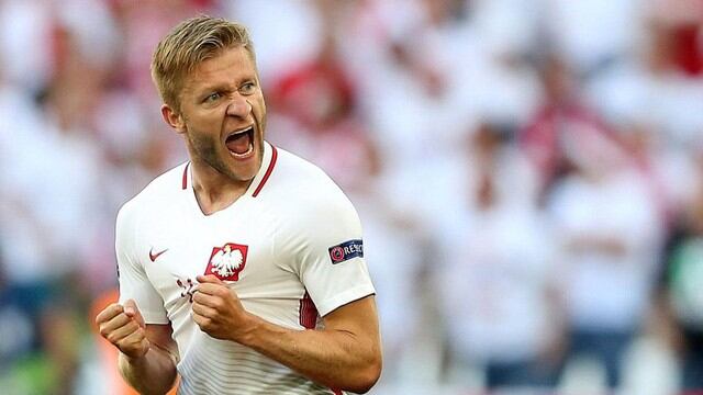Jugador: Jakub Blaszczykowski | Situación actual: juega en Wislaw Cracovia. (AFP/AP/Getty)