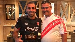 Selección Peruana: José Carvallo se reencontró con su profesor de colegio en Austria [VIDEO]