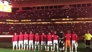 Perú fue local en Miami: así se cantó el Himno Nacional al ras del campo [VIDEO]