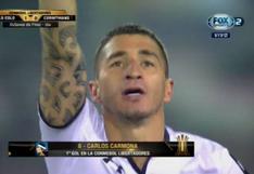 ¡Hermosa jugada! Carmona adelantó a Colo Colo ante Corinthians por la Copa Libertadores [VIDEO]