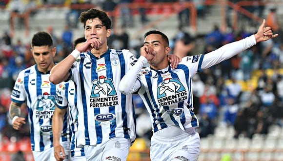 Victoria y primer lugar: Pachuca derrotó por 1-0 a Cruz Azul en el Estadio Hidalgo por la Liga MX. (Imago 7)