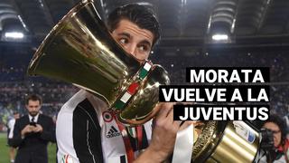 Regresa a Turín: Álvaro Morata fue anunciado como nuevo jugador de la Juventus