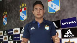 Sporting Cristal ascendió a juvenil Jesús Pretell al primer equipo