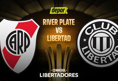 River vs Libertad EN VIVO vía ESPN, STAR Plus y Telefé por Copa Libertadores