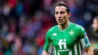 Andrés Guardado: positivo a COVID-19 en un año irregular con Real Betis