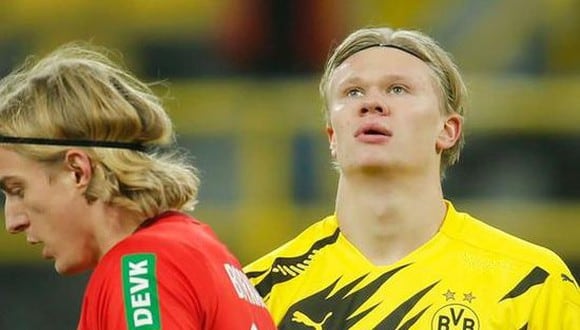 Erling Haaland es una de las figuras del Borussia Dortmund. (Foto: Getty Images)