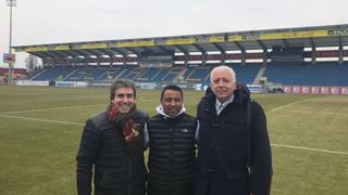 Perú en el Mundial: delegación peruana visitó estadio de Schnabelholz en Austria