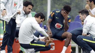 ¡Alerta en Brasil! Casemiro lesionó a Fred y preocupa para el debut en Rusia 2018