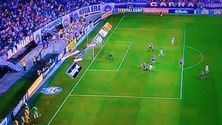 ¡La puso donde quiso! Golazo y doblete de Paolo Guerrero para el 3-1 del Internacional sobre Bahía [VIDEO]