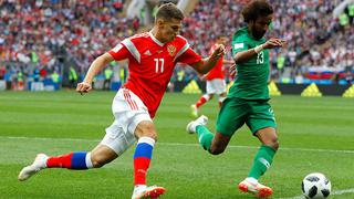 Rusia vs. Arabia Saudita: así jugaron el primer encuentro de la Copa del Mundo 2018