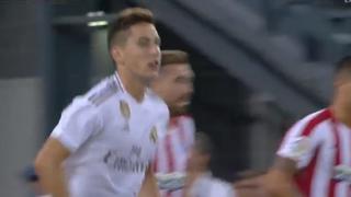 Para 'maquillar' el escándalo: Javi Hernández marcó el 3-7 del Madrid ante el Atlético [VIDEO]