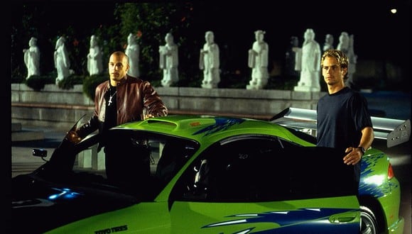 Brian O’Conner le debía a Dom Toretto un auto de 10 segundos en “Rápidos y Furiosos”. (Foto: Instagram/Rápidos y Furiosos)