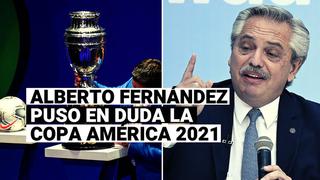 Todo en vilo: presidente de Argentina pone en duda la realización de la Copa América
