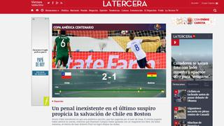 Chile vs. Bolivia: reacciones de medios chilenos sobre triunfo de su selección