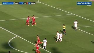 Apareció el ‘Enano’: gol de Buonanotte para el 1-1 de Sporting Cristal vs. San Martín [VIDEO]