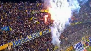 Esto es fútbol señores: espectacular recibimiento de la hinchada de Rosario Central en Argentina