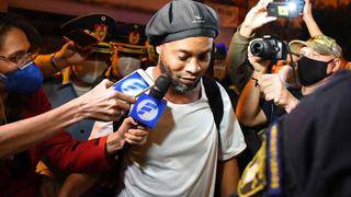 La primera declaración de Ronaldinho tras salir de la cárcel en Paraguay [VIDEO]