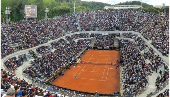 El estadio principal del Internazionali BNL d'Italia, como se llama el torneo oficialmente. (Foto: Instagram de internazionalibnlditalia)