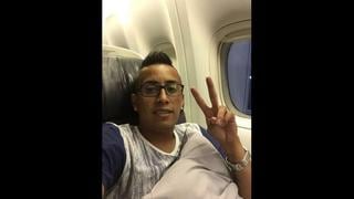 Christian Cueva viajó a Brasil para sumarse a Sao Paulo