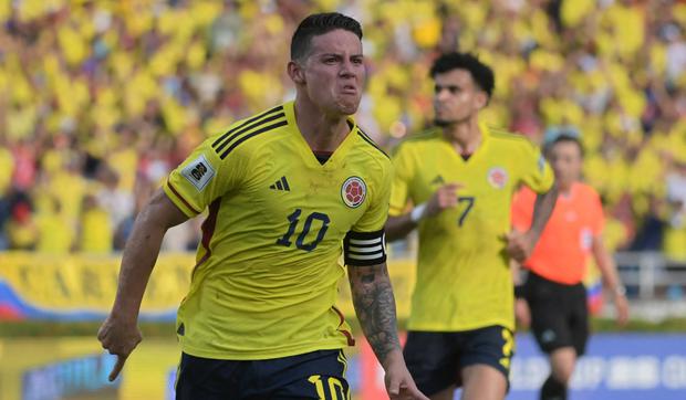 James Rodríguez ha sido la figura de Colombia en el inicio de las Eliminatorias. (Foto: agencias)