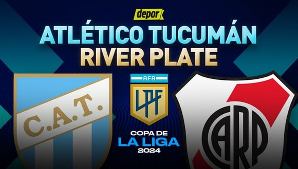 River Plate vs. Atlético Tucumán chocan EN VIVO este miércoles por la Liga Argentina. (Foto: Diseño Depor)