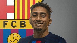 Raphinha brindó sus primeras declaraciones como nuevo jugador del Barcelona