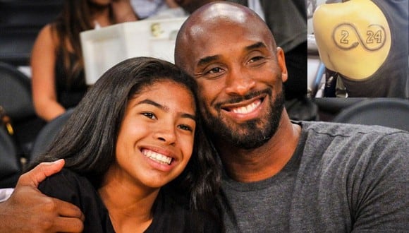 Kobe Bryant y su hija Gianna fallecieron el último 26 de enero en un accidente de helicóptero. (AFP)