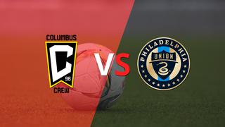 Columbus Crew SC y Philadelphia Union se mantienen sin goles al finalizar el primer tiempo