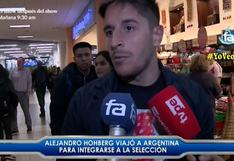 Selección peruana: Alejandro Hohberg viaja a Argentina para incorporarse a la bicolor