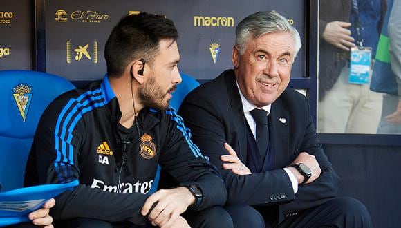 Davide Ancelotti cumple su segunda temporada en el Real Madrid como asistente de Carlo Ancelotti. (Foto: Getty Images)