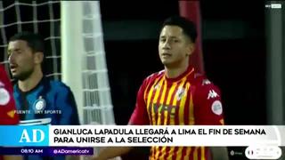 Lapadula se alista para unirse a la Selección Peruana este fin de semana