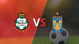 Victoria parcial para Santos Laguna sobre Tigres en el estadio Corona