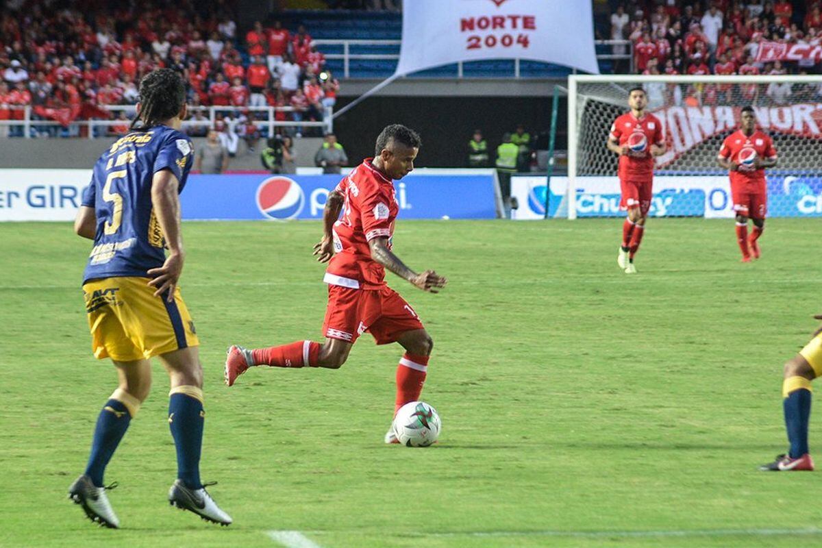 América de Cali rescató un triunfo ante el siempre complicado Independiente Medellín. (Foto: Difusión)