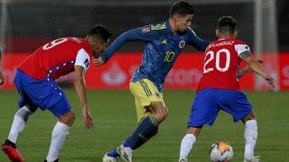 Con gol agónico del ‘Tigre’: Colombia y Chile igualaron 2-2 por las Eliminatorias Qatar 2022