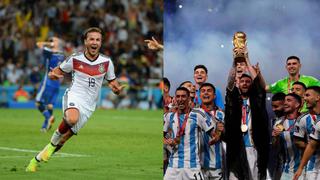 El ‘villano’ en Brasil 2014 fue uno de ellos: Götze celebró el título mundial de Argentina