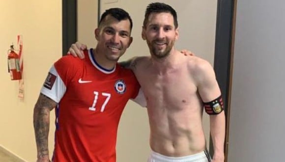 Gary Medel y Lionel Messi protagonizaron un tenso cruce que acabó con la expulsión de ambos en la Copa América 2019. (Foto: Instagram / Gary Medel)